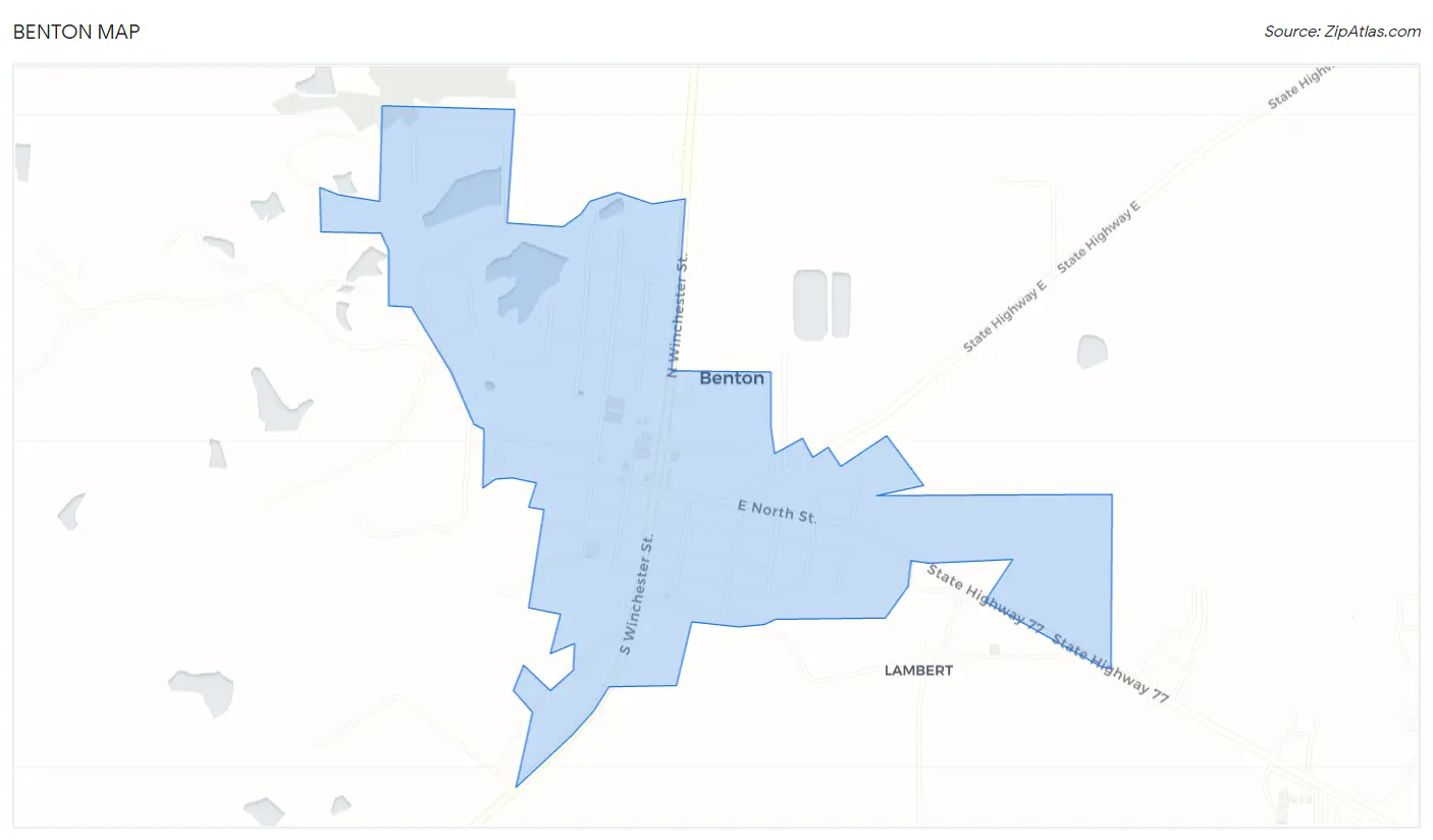 Benton Map