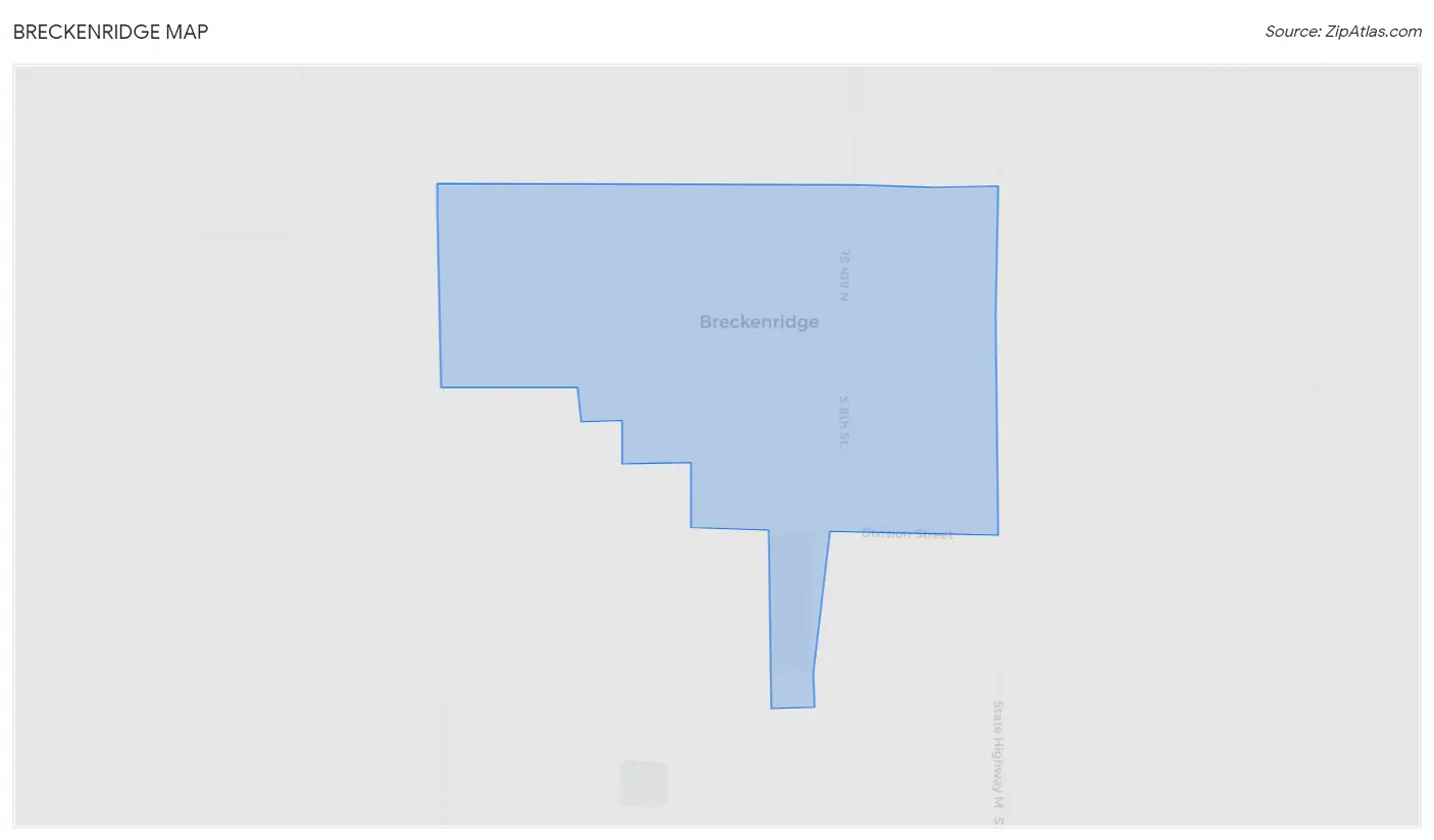 Breckenridge Map