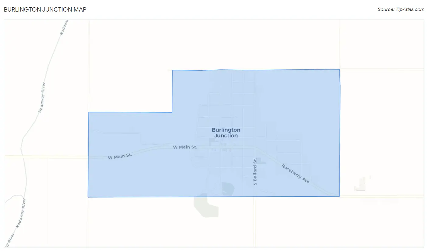 Burlington Junction Map