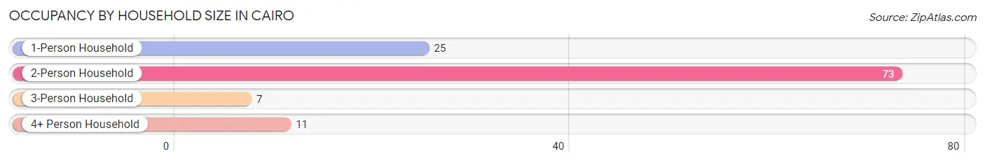 Occupancy by Household Size in Cairo