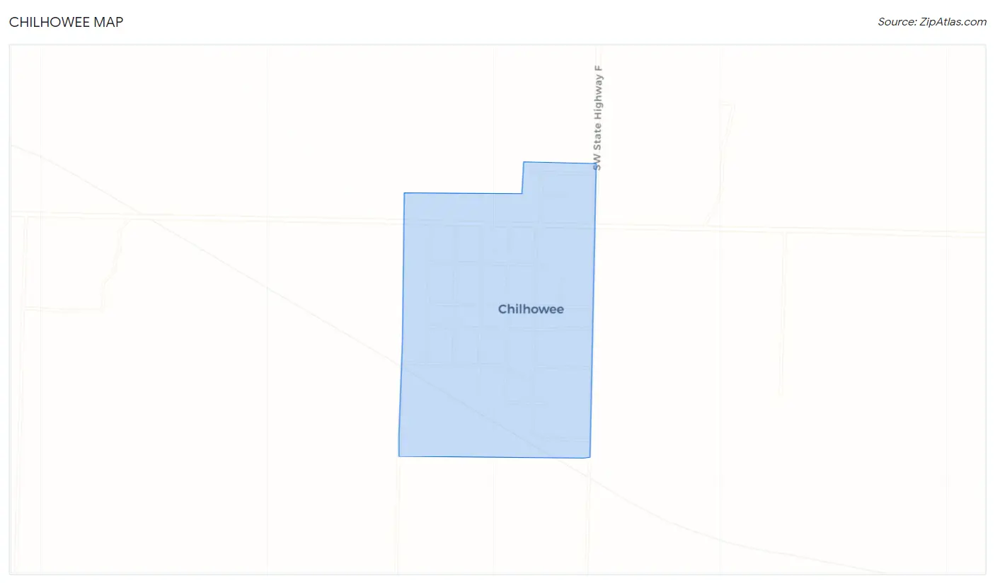 Chilhowee Map