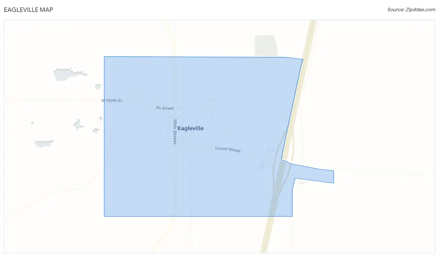 Eagleville Map