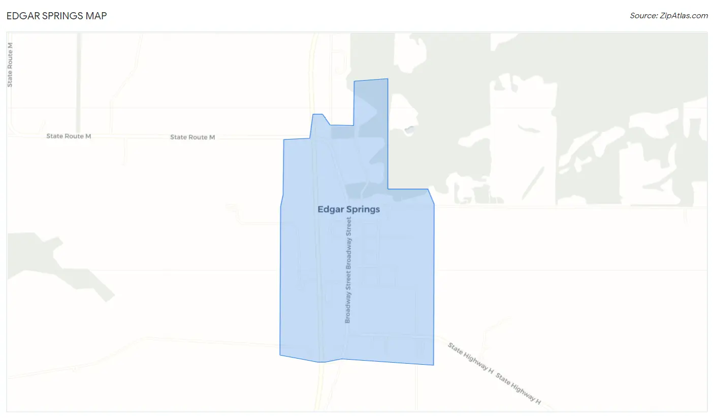 Edgar Springs Map