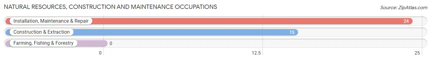 Natural Resources, Construction and Maintenance Occupations in Exeter