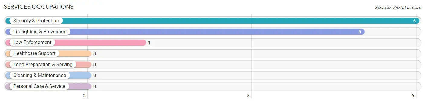 Services Occupations in Fillmore