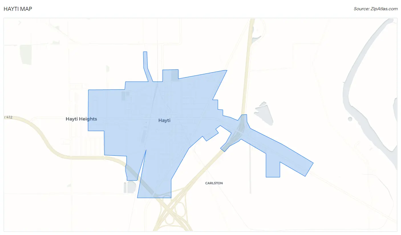 Hayti Map