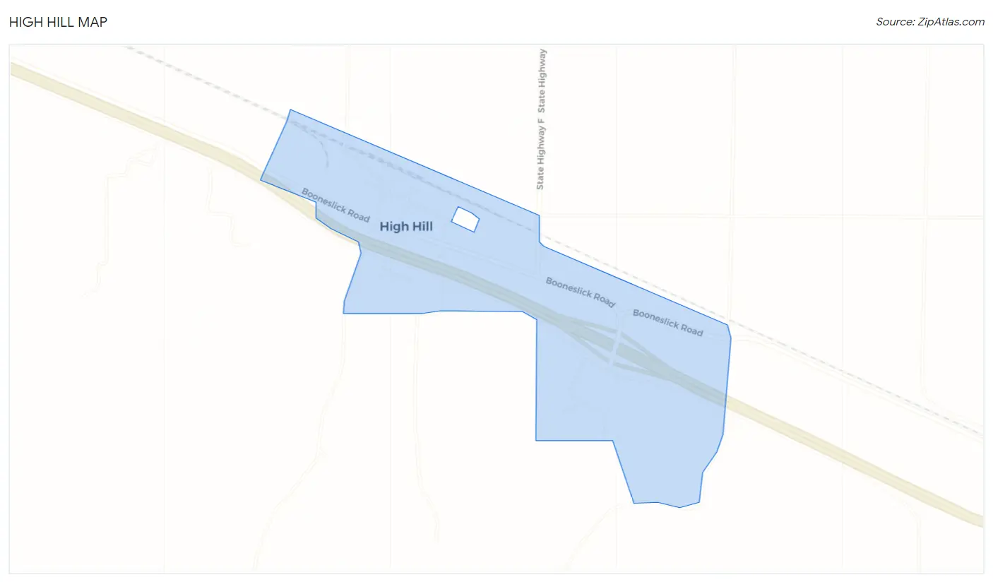 High Hill Map