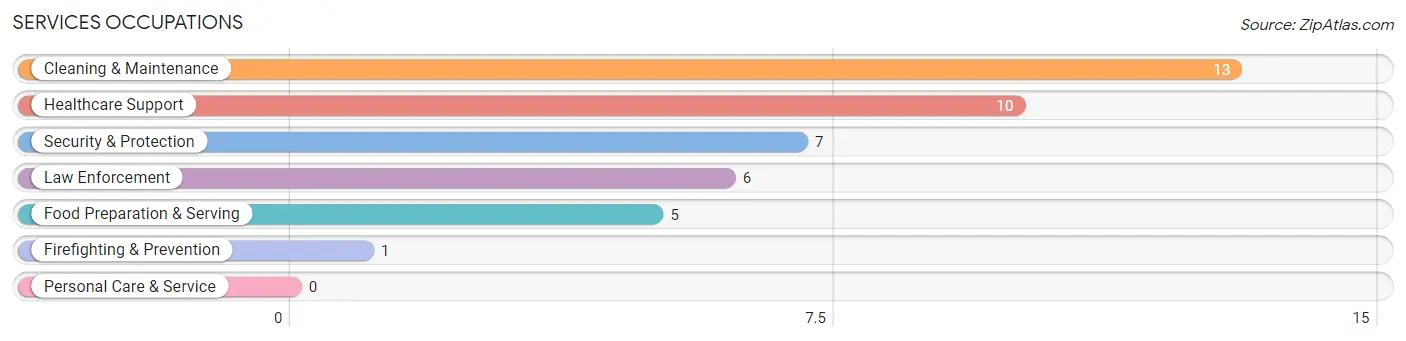 Services Occupations in Hopkins