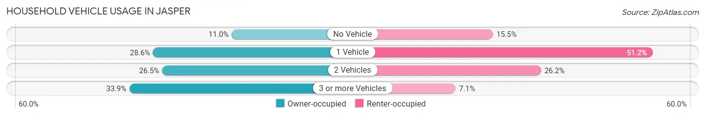 Household Vehicle Usage in Jasper