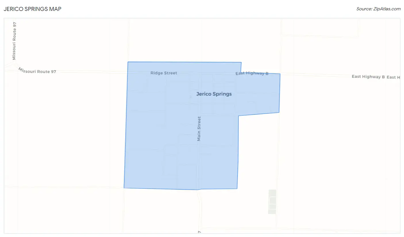 Jerico Springs Map