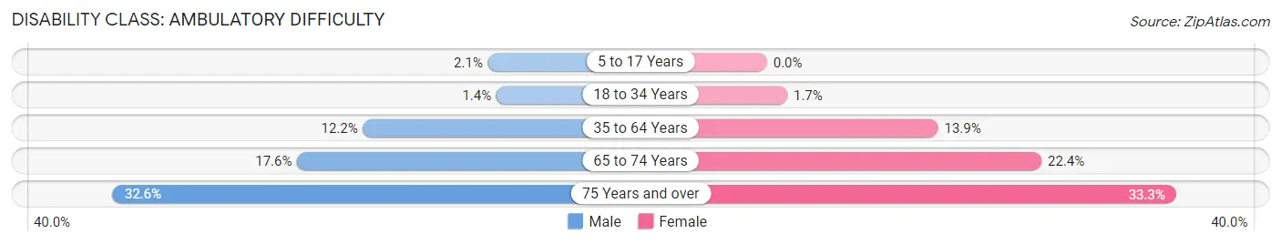 Disability in Joplin: <span>Ambulatory Difficulty</span>