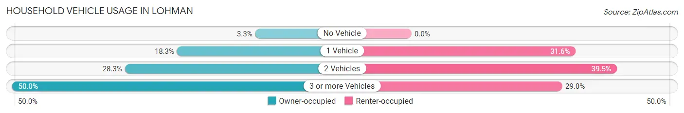 Household Vehicle Usage in Lohman