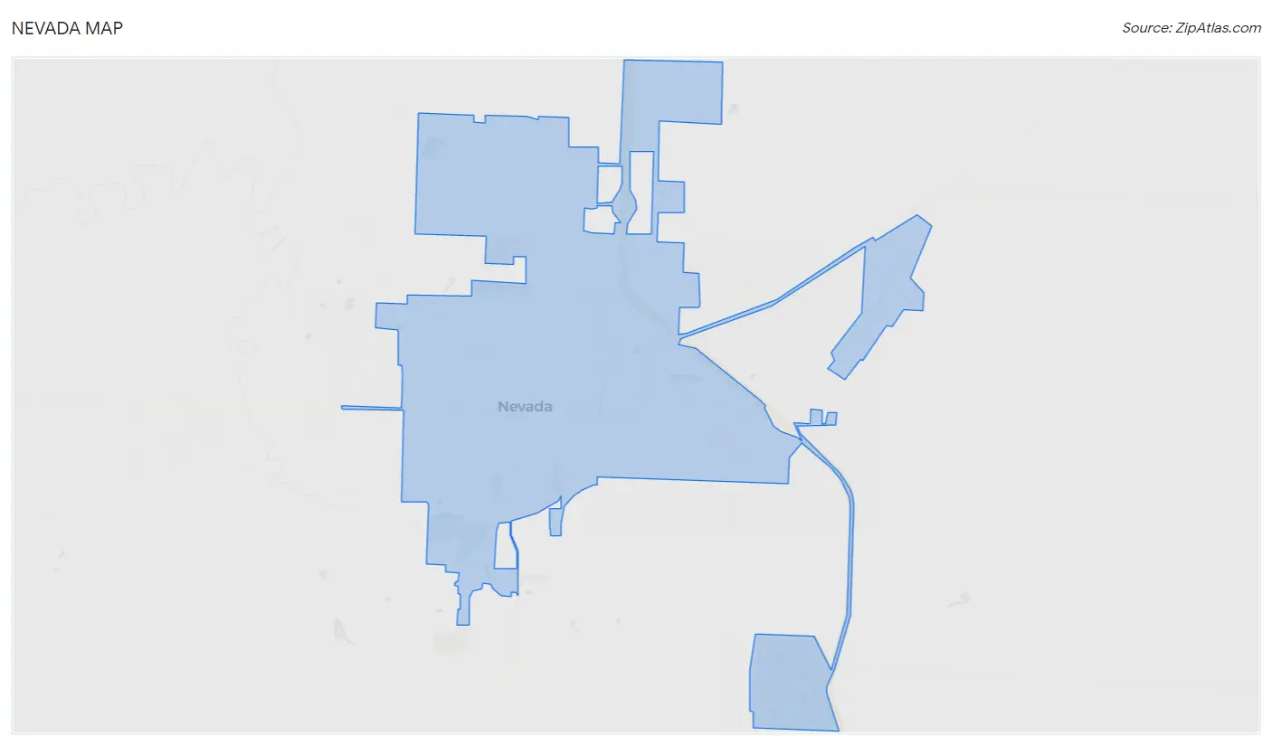 Nevada Map