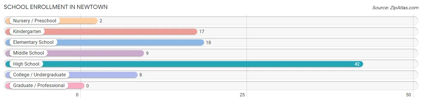 School Enrollment in Newtown