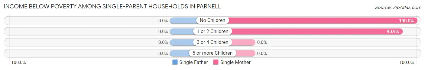 Income Below Poverty Among Single-Parent Households in Parnell