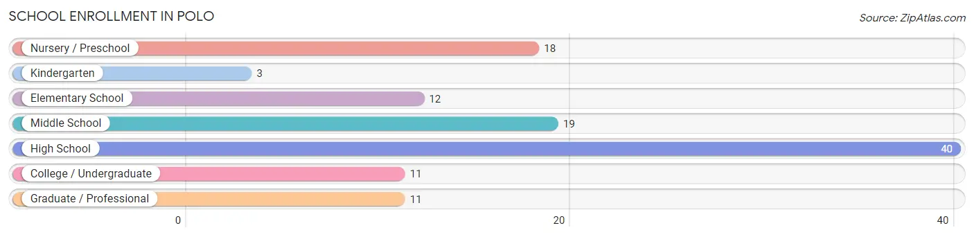 School Enrollment in Polo