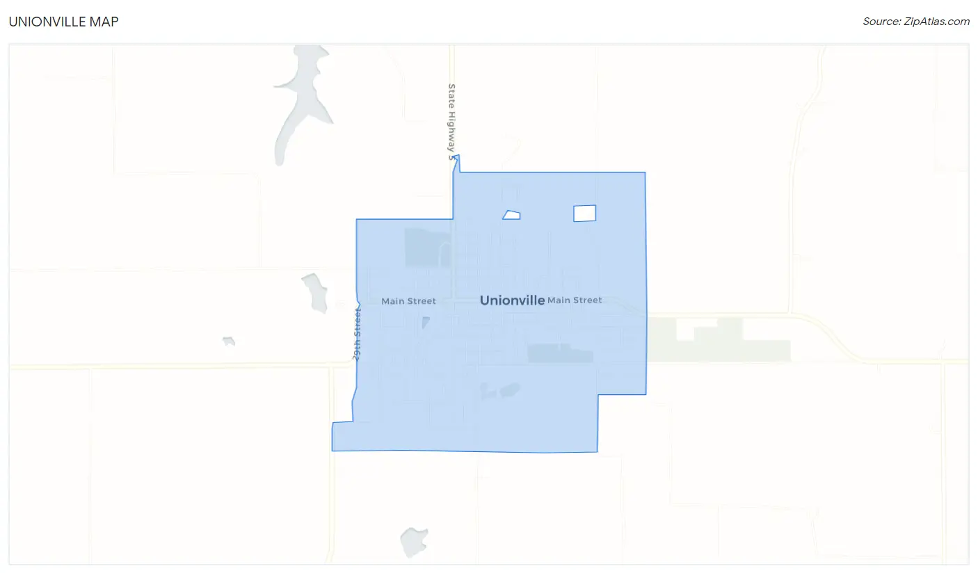 Unionville Map