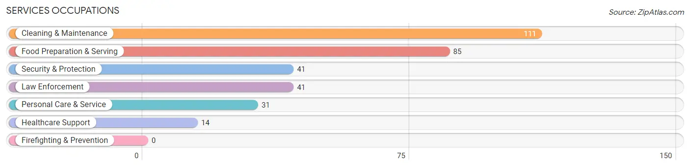 Services Occupations in Villa Ridge