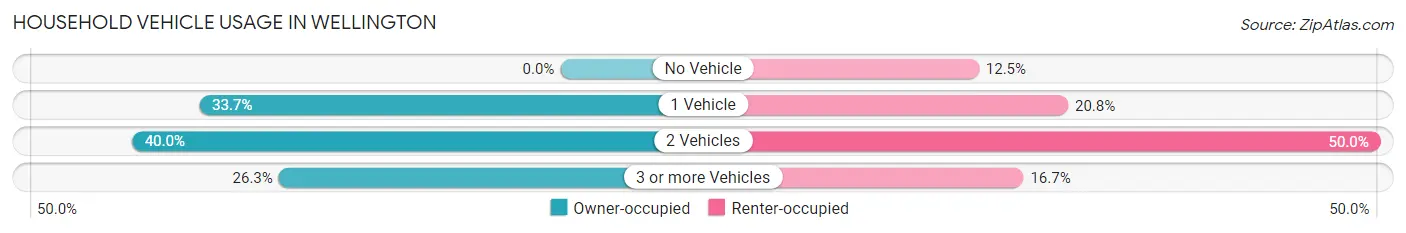 Household Vehicle Usage in Wellington