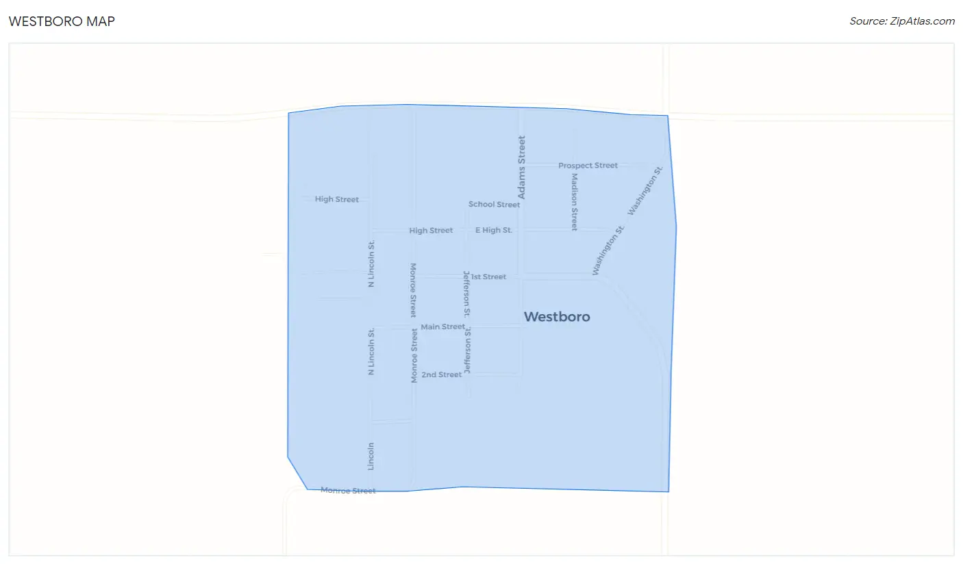 Westboro Map