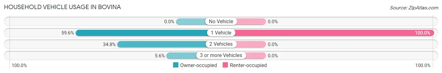 Household Vehicle Usage in Bovina