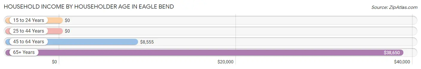 Household Income by Householder Age in Eagle Bend