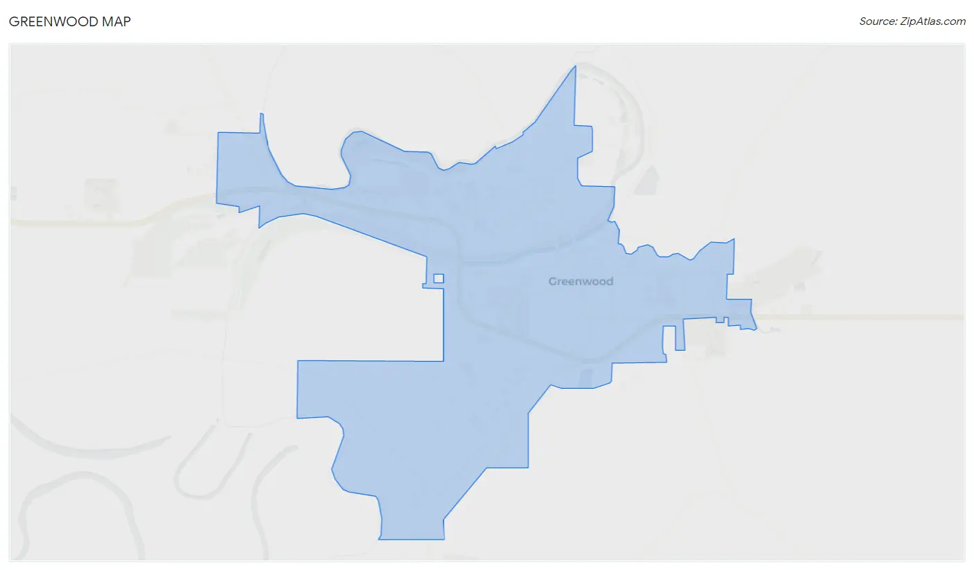 Greenwood Map