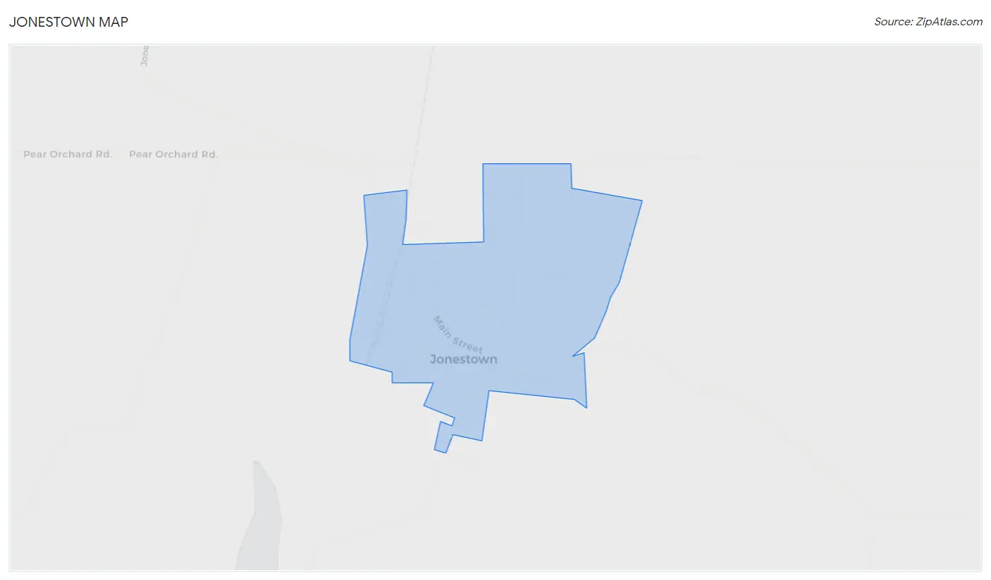 Jonestown Map