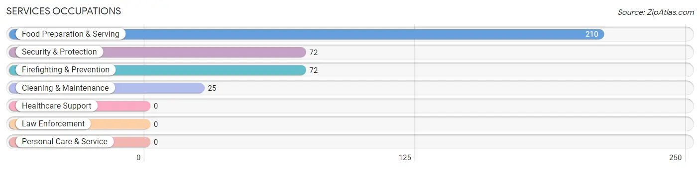 Services Occupations in Waynesboro