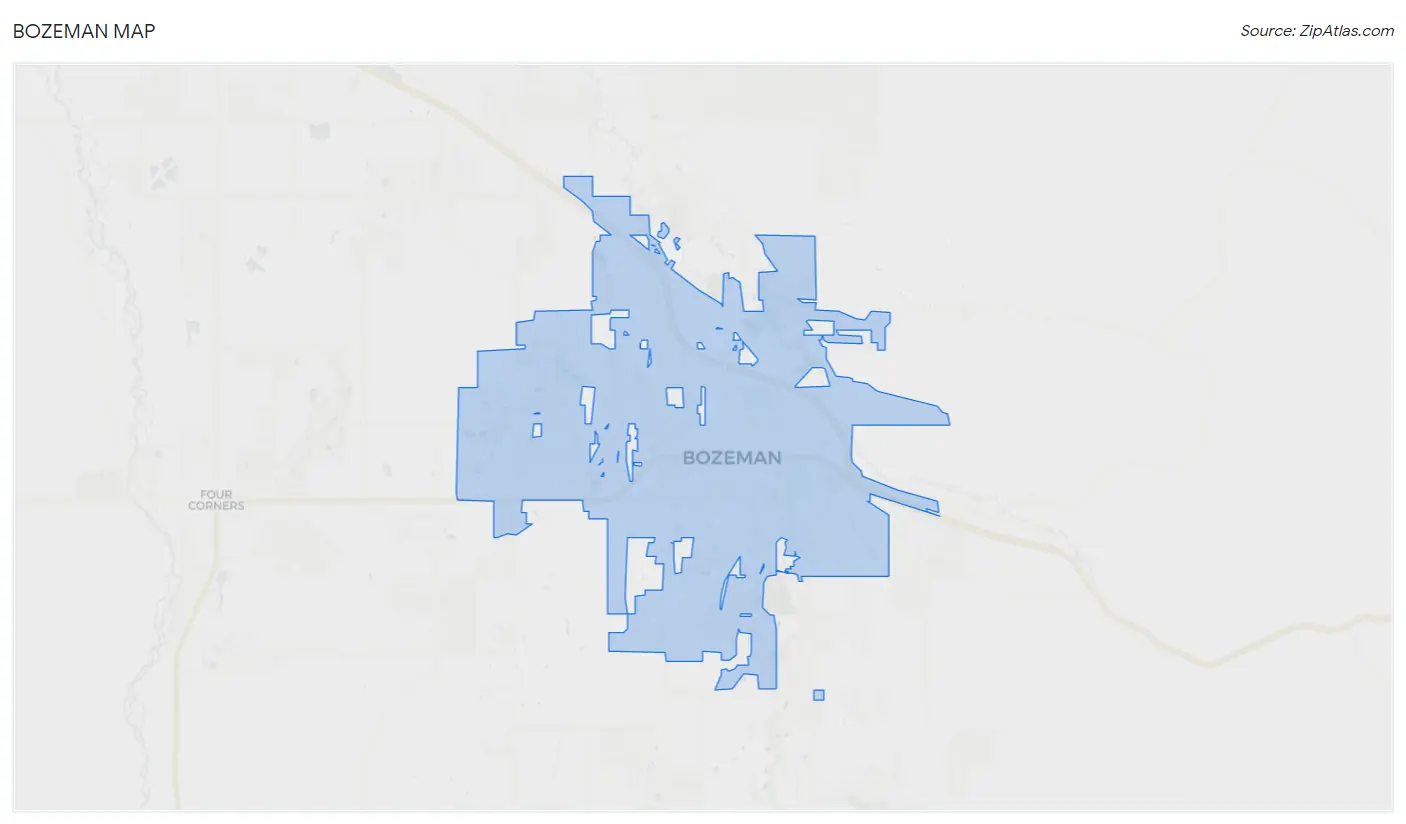 Bozeman Map