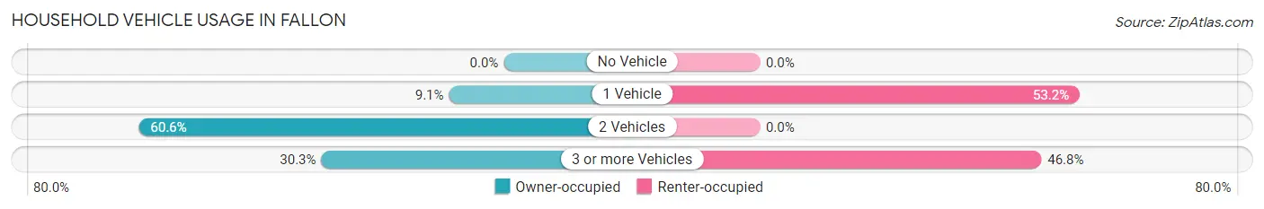 Household Vehicle Usage in Fallon