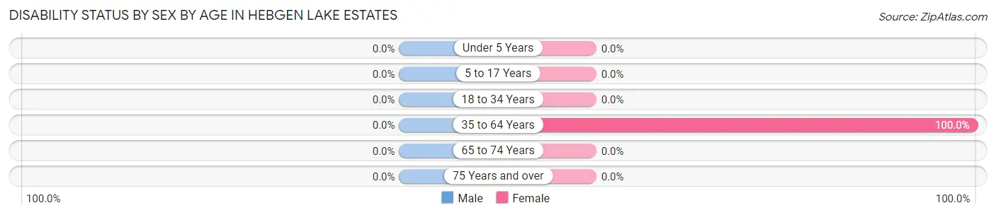 Disability Status by Sex by Age in Hebgen Lake Estates