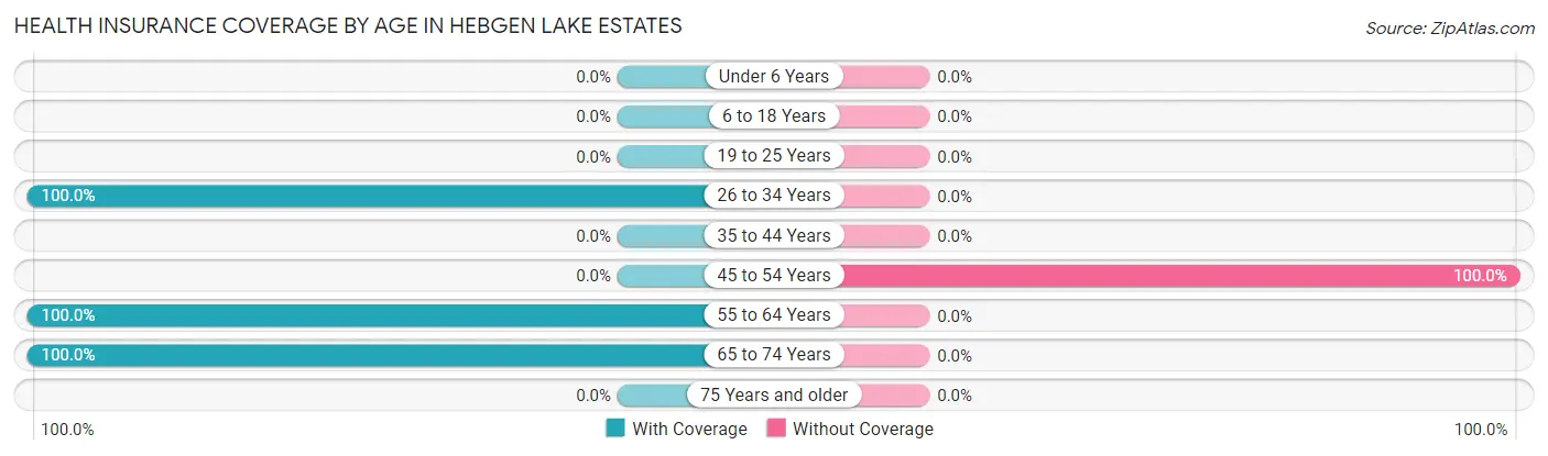 Health Insurance Coverage by Age in Hebgen Lake Estates