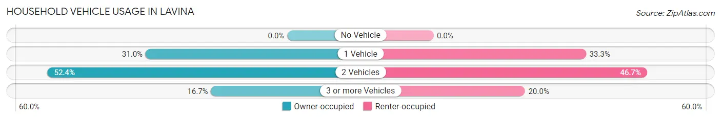 Household Vehicle Usage in Lavina