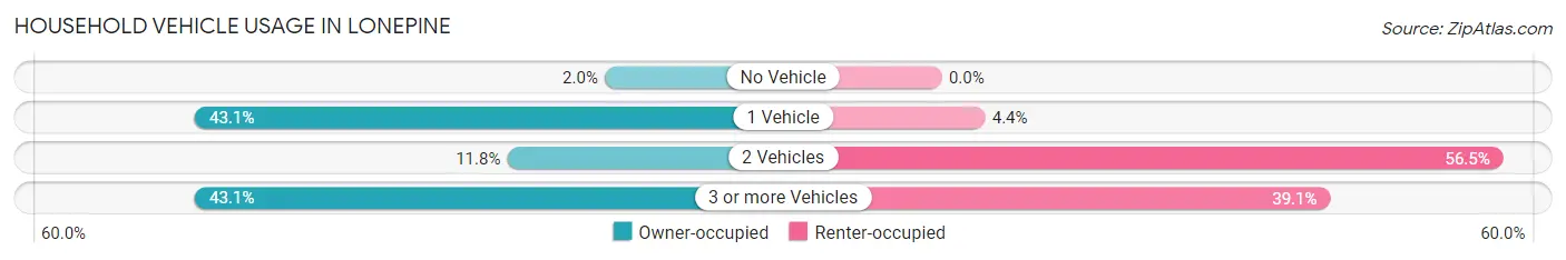 Household Vehicle Usage in Lonepine
