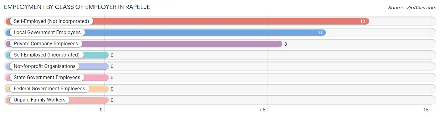 Employment by Class of Employer in Rapelje