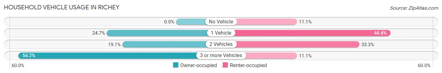 Household Vehicle Usage in Richey