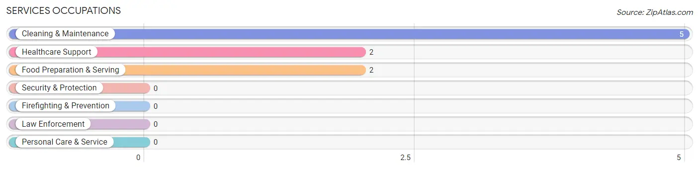 Services Occupations in Twin Bridges