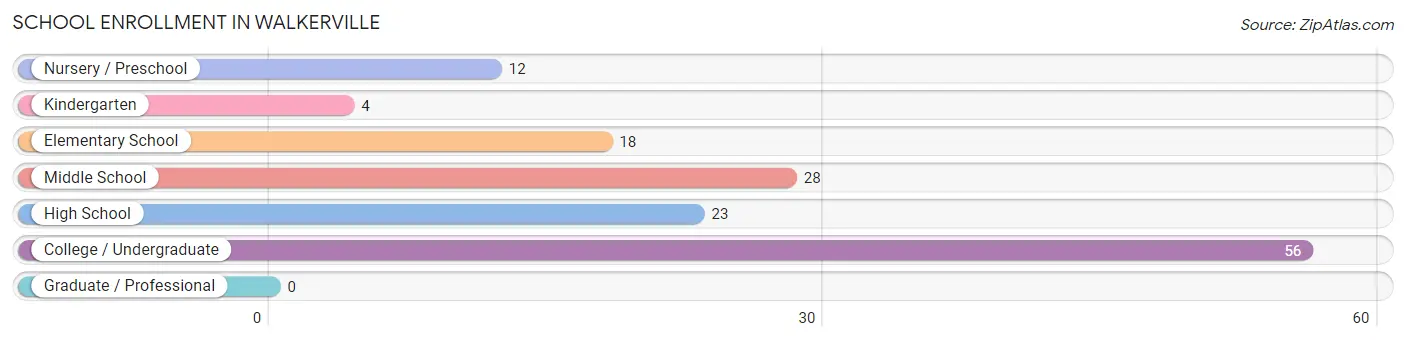 School Enrollment in Walkerville