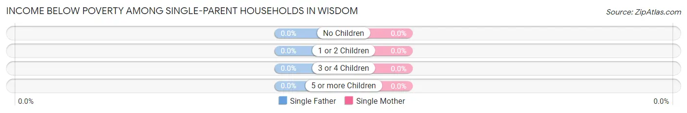 Income Below Poverty Among Single-Parent Households in Wisdom