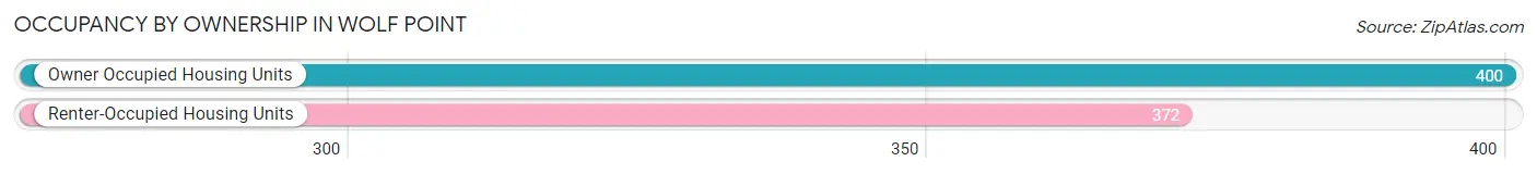 Occupancy by Ownership in Wolf Point