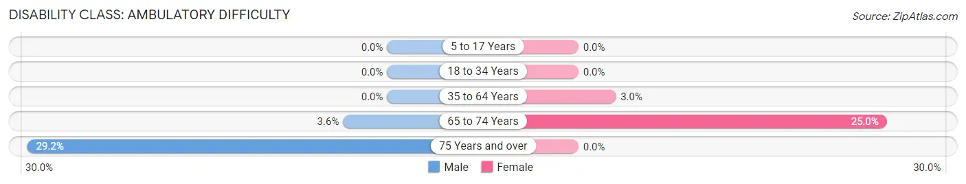 Disability in Bath: <span>Ambulatory Difficulty</span>