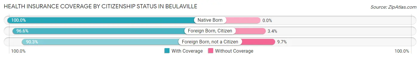 Health Insurance Coverage by Citizenship Status in Beulaville
