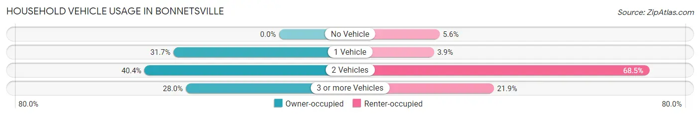 Household Vehicle Usage in Bonnetsville