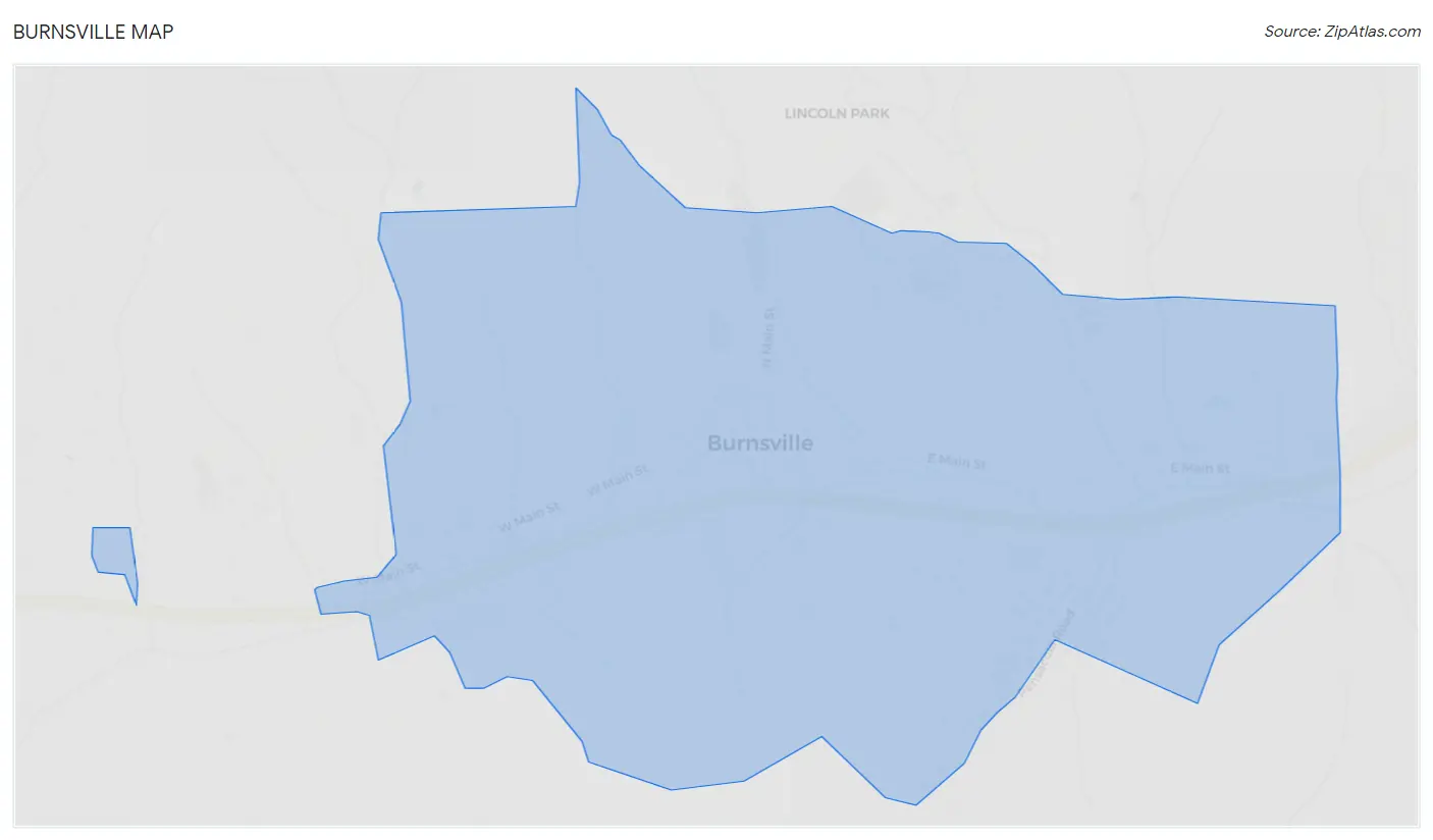 Burnsville Map