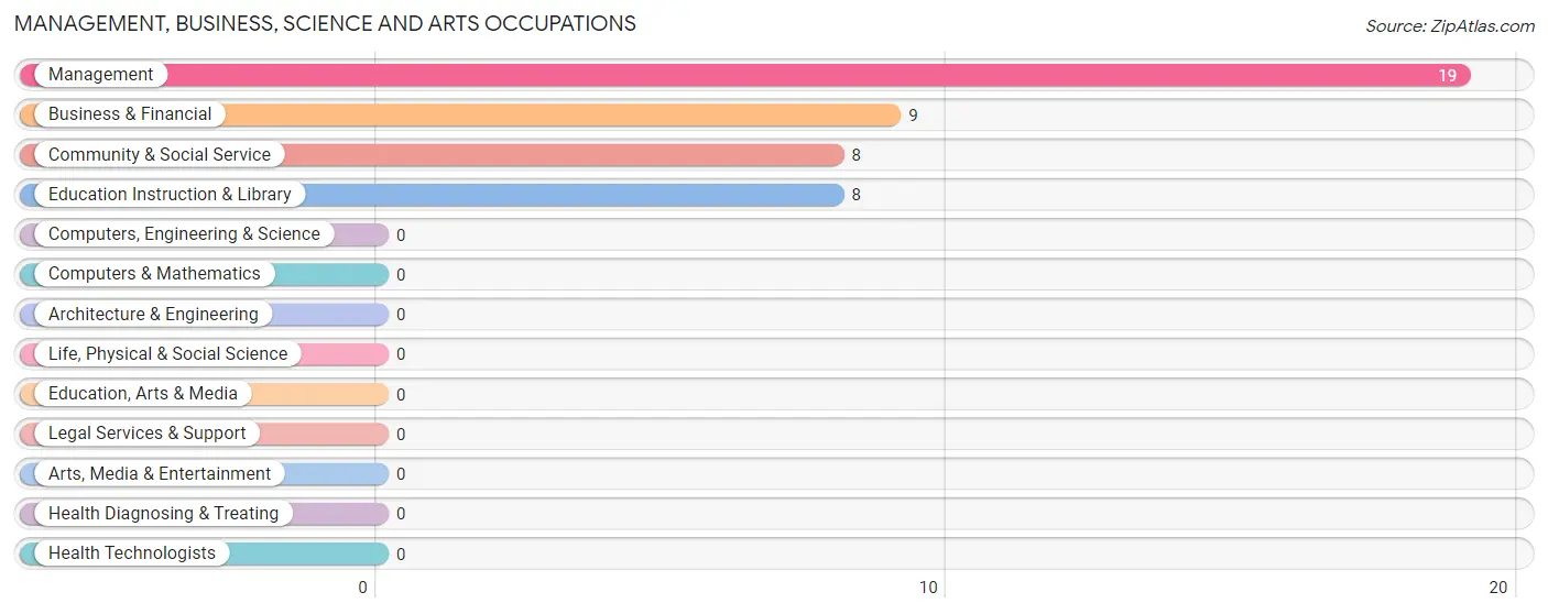 Management, Business, Science and Arts Occupations in Garland