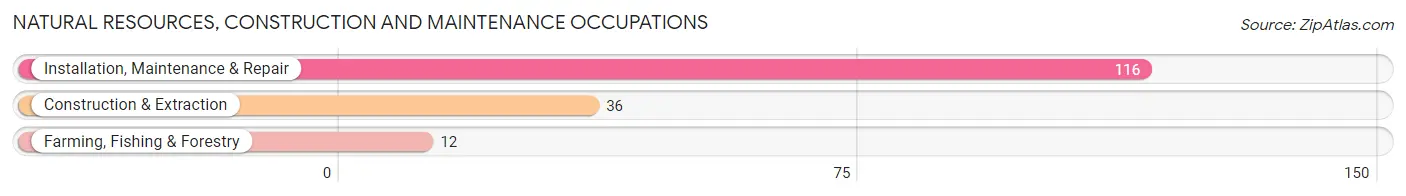 Natural Resources, Construction and Maintenance Occupations in Hays