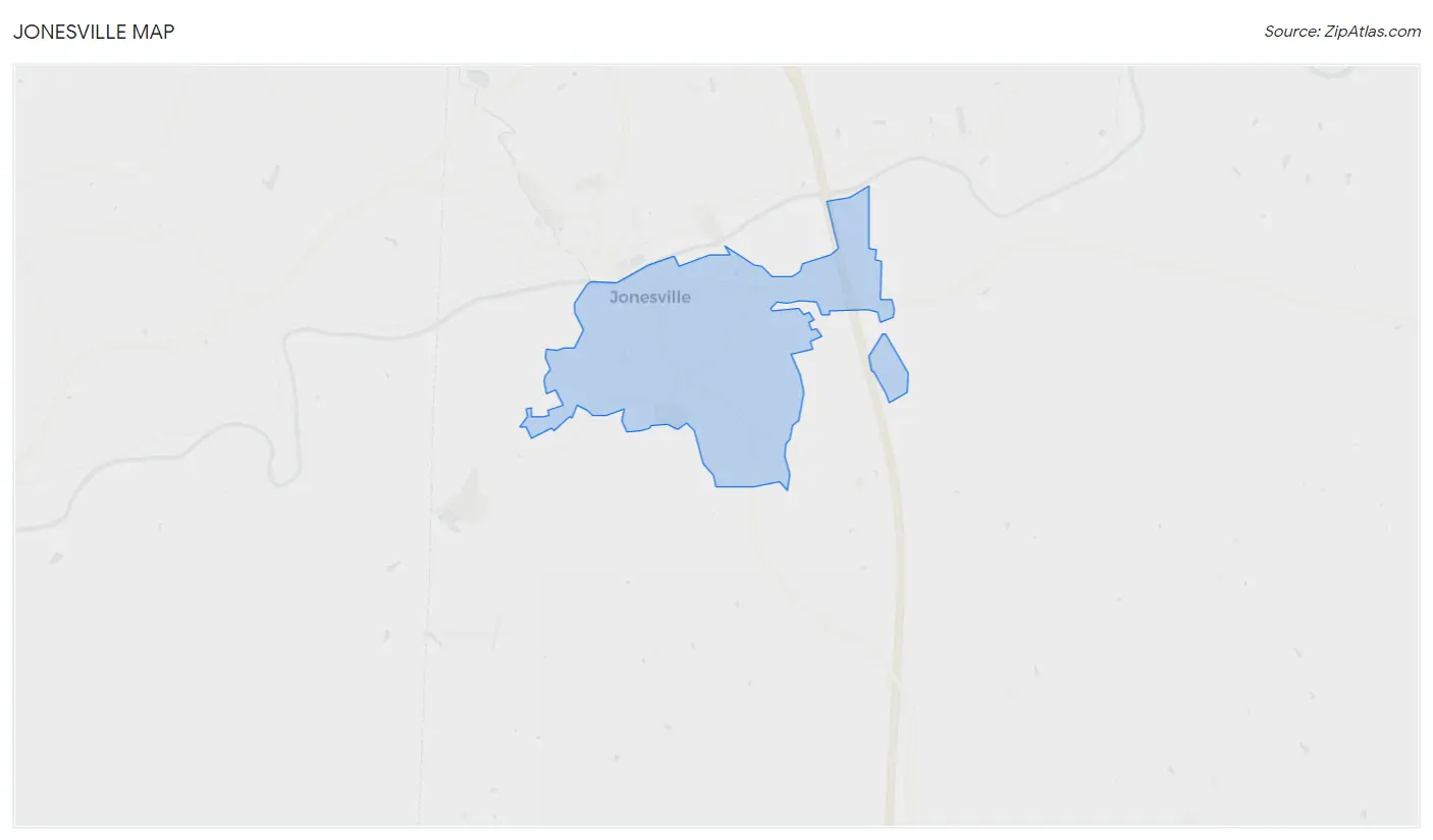 Jonesville Map