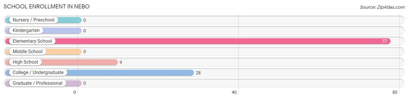 School Enrollment in Nebo