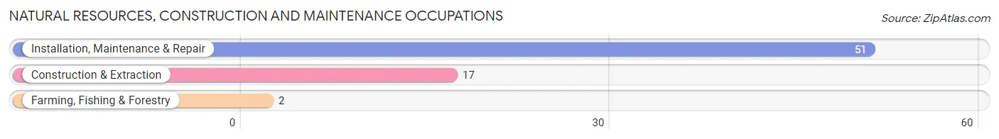 Natural Resources, Construction and Maintenance Occupations in New London